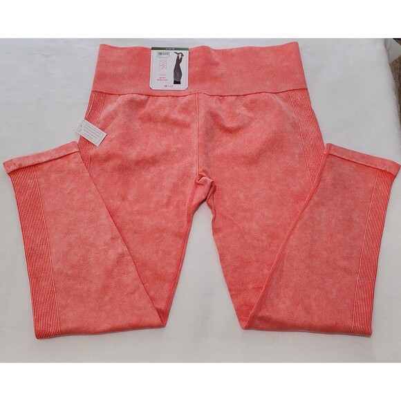 No Boundaries Juniors Crop High Rise Seamless Leggings XL (15-17) Boho FairyCore - Picture 4 of 9